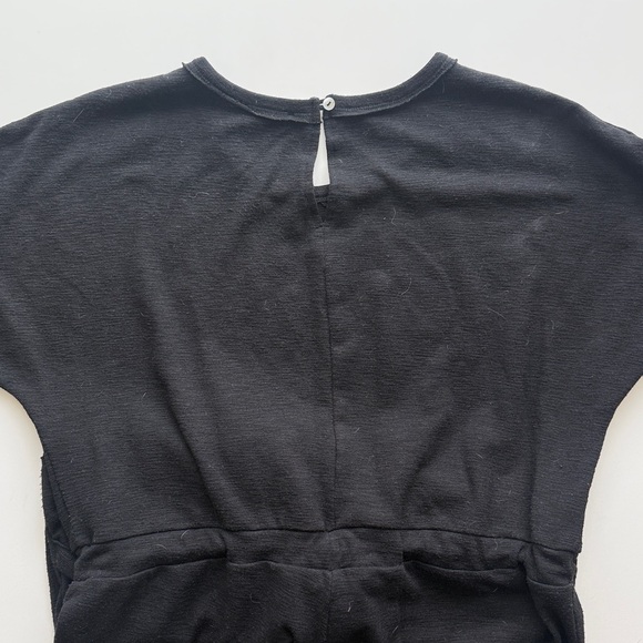 In Loom black short sleeve pant jumpsuit Large - Picture 4 of 8